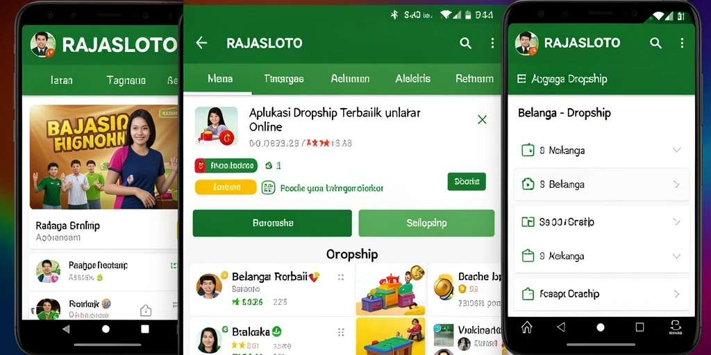 Tampilannya yang intuitif memudahkan pengguna untuk berbelanja dan berbisnis.